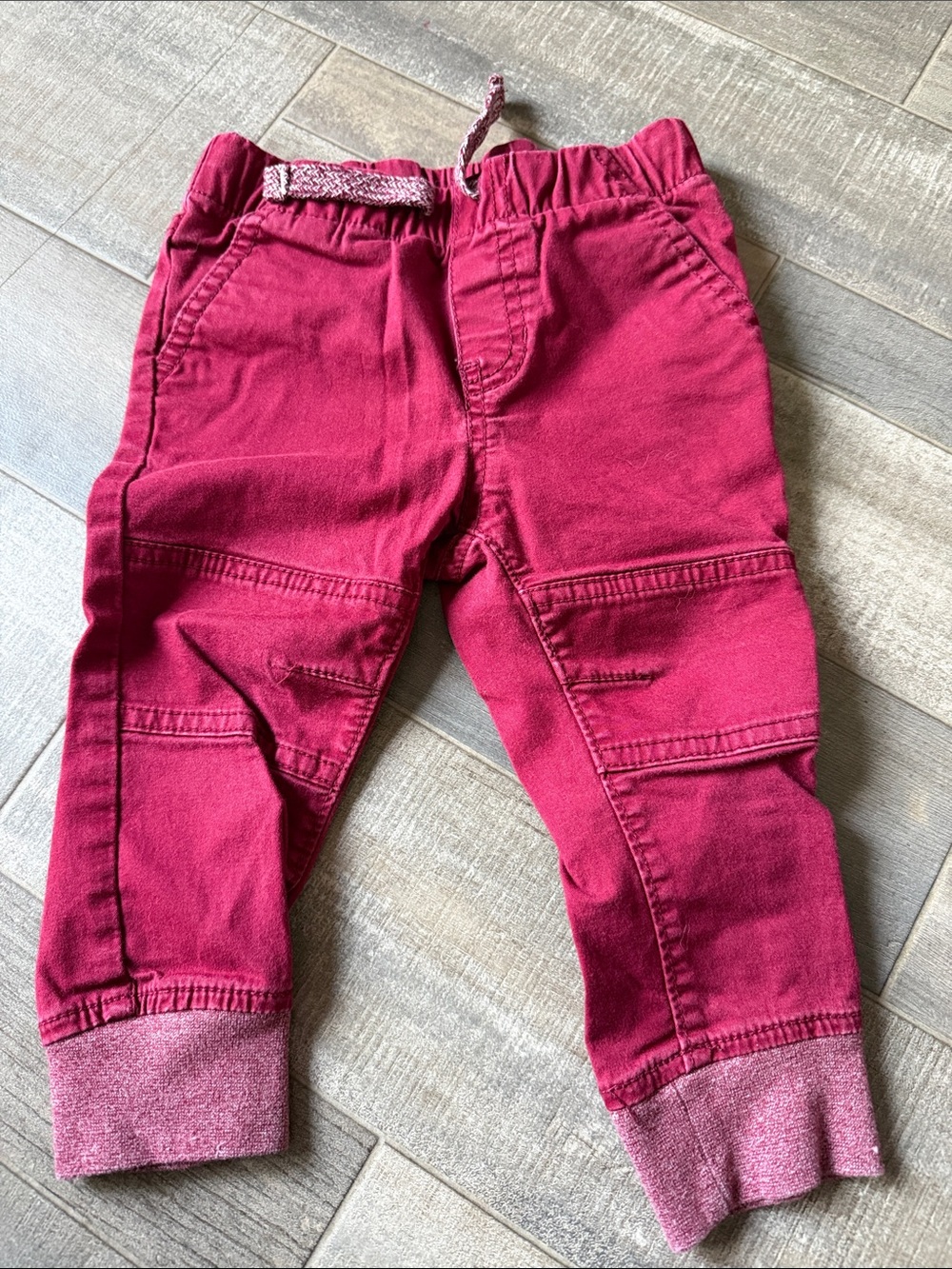 Cat & Jack Burgundy Kids Jogger Pants